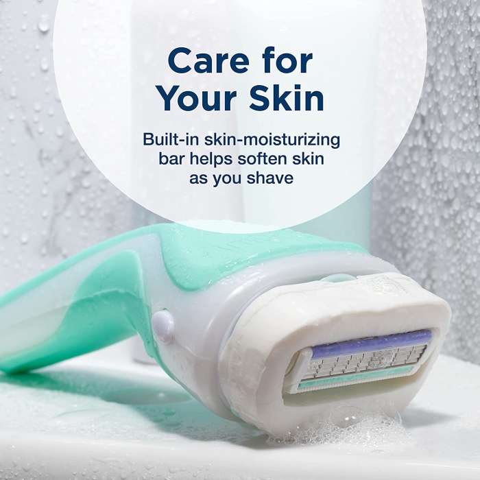 Schick, Intuition, Sensitive Care Organic Aloe 1 Razor & 2 Cartridge 